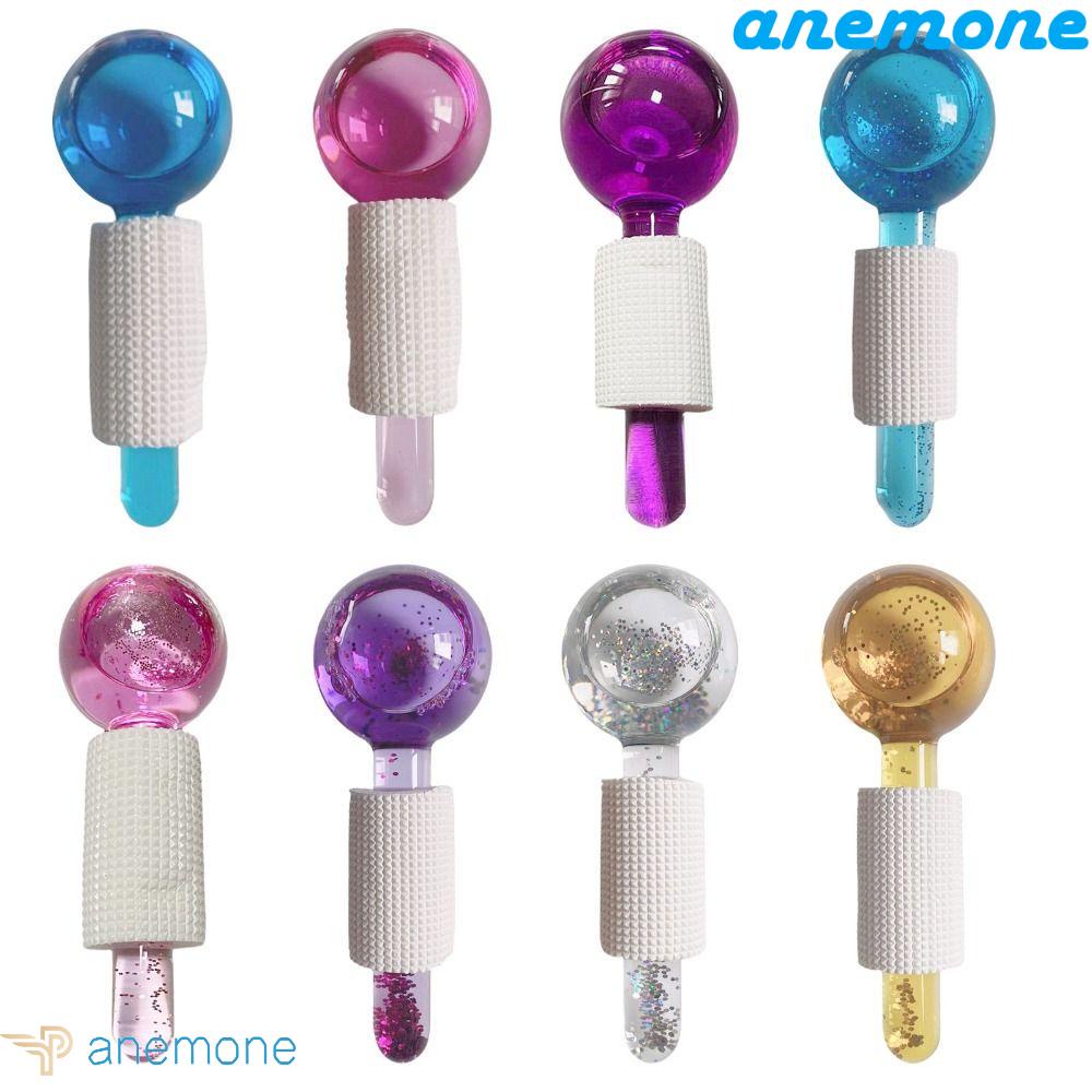 Cây Lăn Đá Bằng Nhựa ANEMONE ANEMONE Ice Hockey Lăn|Quả Bóng Mát Xa Giảm Mệt Mỏi Chống Nếp Nhăn Chăm Sóc Da Cho Nữ