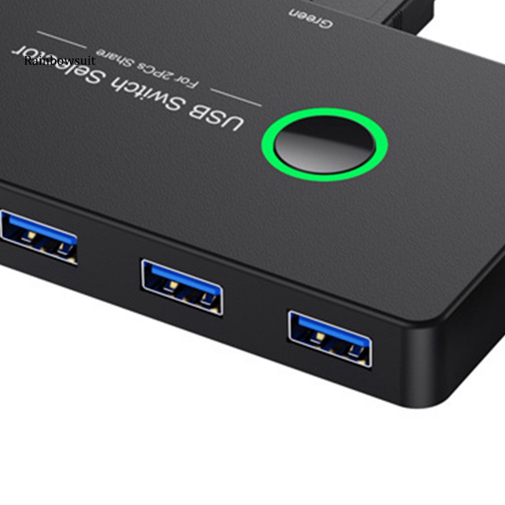 1 Set Công Tắc KTV 4K Ổn Định Với 2 Cổng USB Chia 4 Thiết Bị