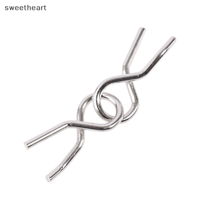 8 chiếc Câu Đố kim loại Iq tâm trí trêu ghẹo Câu Đố trẻ em người lớn trò chơi tương tác mới