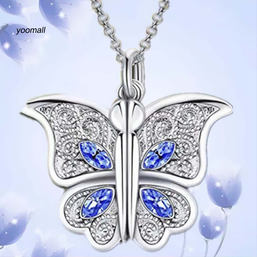 Vòng cổ Mặt Hình Bướm / Chữ Trọng Lượng Nhẹ Cho Nữ