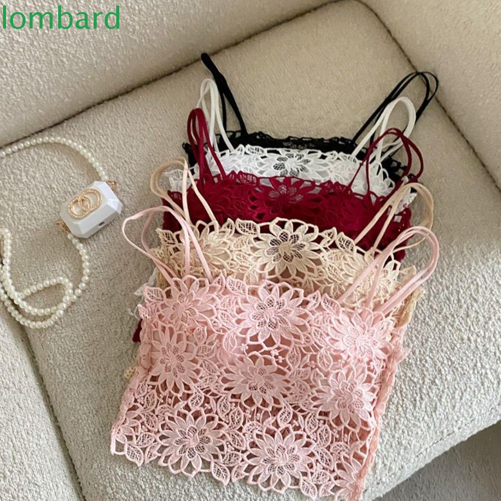 Lombard Sex Áo Ngực Mềm Khoét Lỗ Hình Cánh Hoa Phong Cách Hàn Quốc Cho Nữ