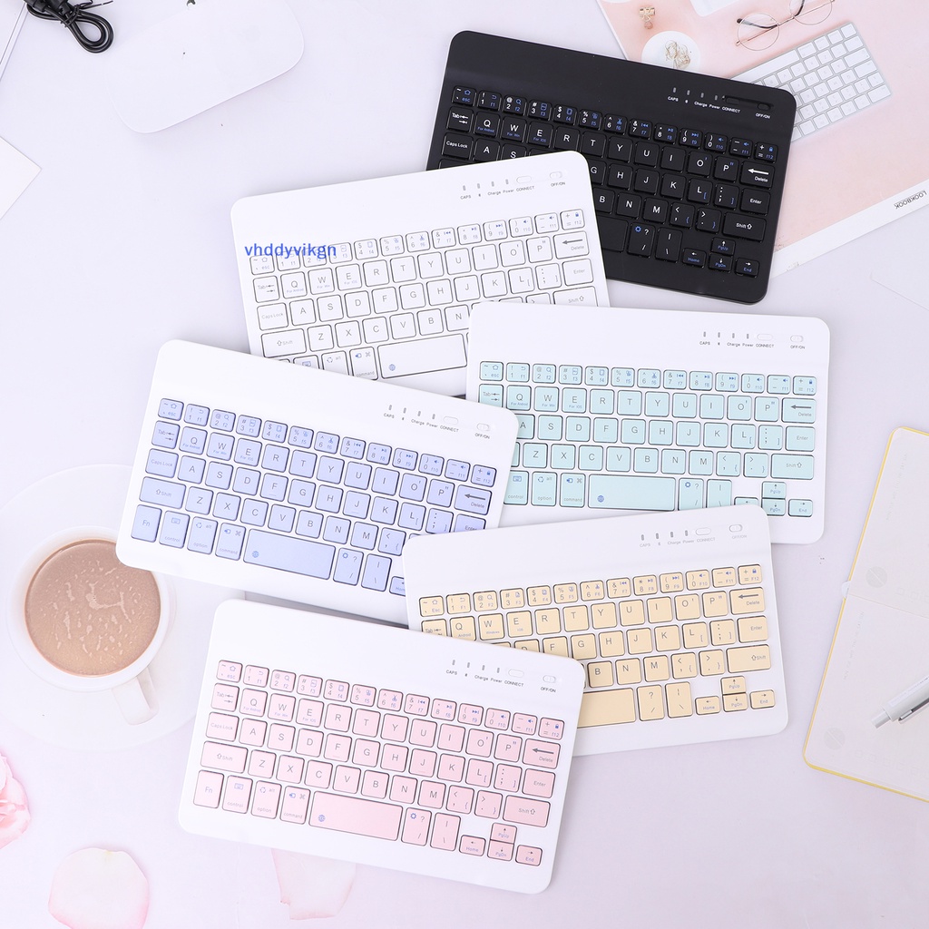 Bộ Bàn Phím Bluetooth Không Dây VHDD Kèm Chuột VHDD Chuyên Dụng Cho Điện Thoại / Máy Tính Bảng / Máy Tính Bảng