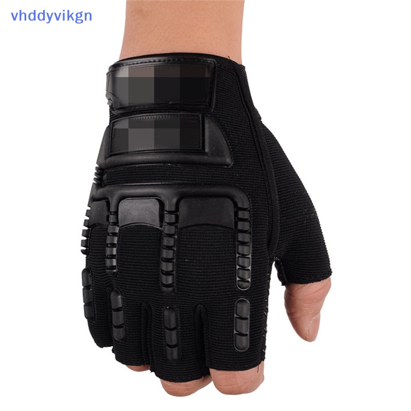 Găng Tay Nửa Ngón Phong Cách Quân Đội Cho Nam Và Nữ
