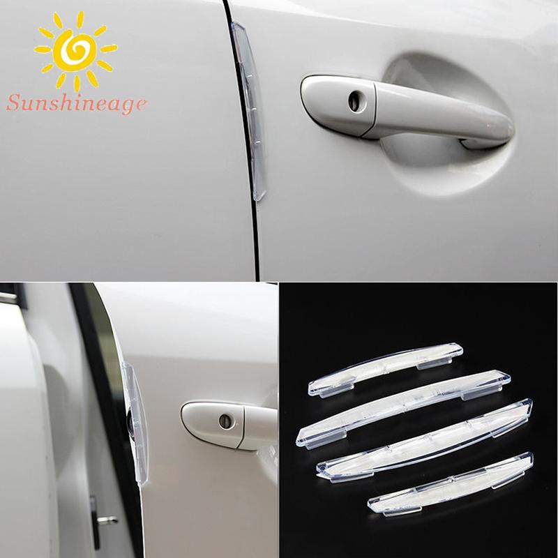 Miếng Dán Cạnh Cửa Bằng PVC Trong Suốt Chống Va Chạm Tiện Lợi