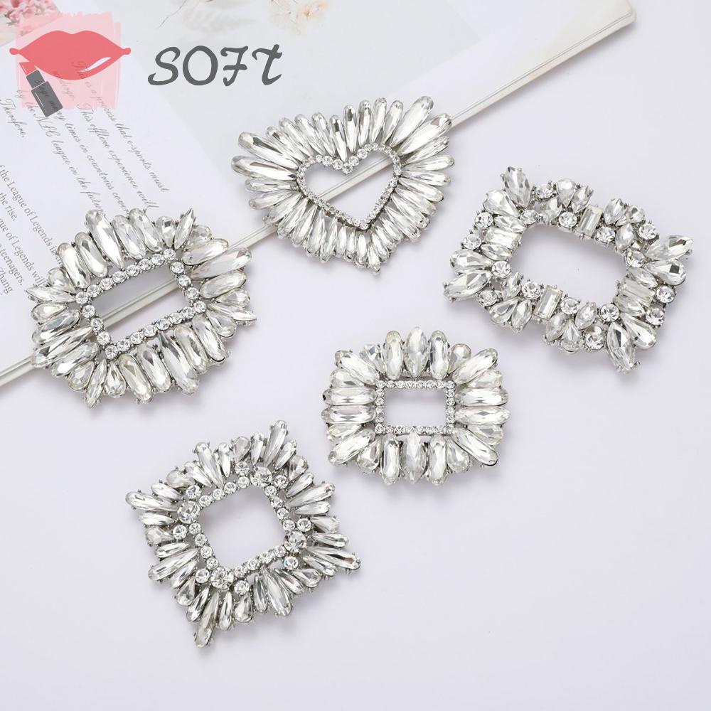 1 Phụ Kiện Khóa Kẹp Trang Trí Giày Cao Gót Cho Cô Dâu