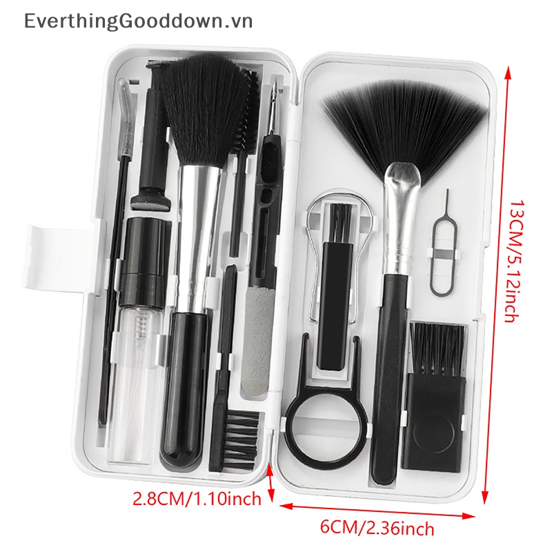 Bộ Dụng Cụ Vệ Sinh Bàn Phím Máy Tính / Laptop 18 Trong 1 Tiện Dụng