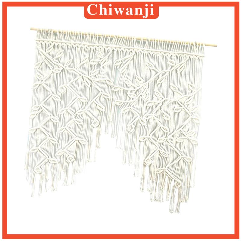 Dây Treo Trang Trí Nhà Cửa Hình Chiếc Lá Phối Tua Rua Độc Đáo