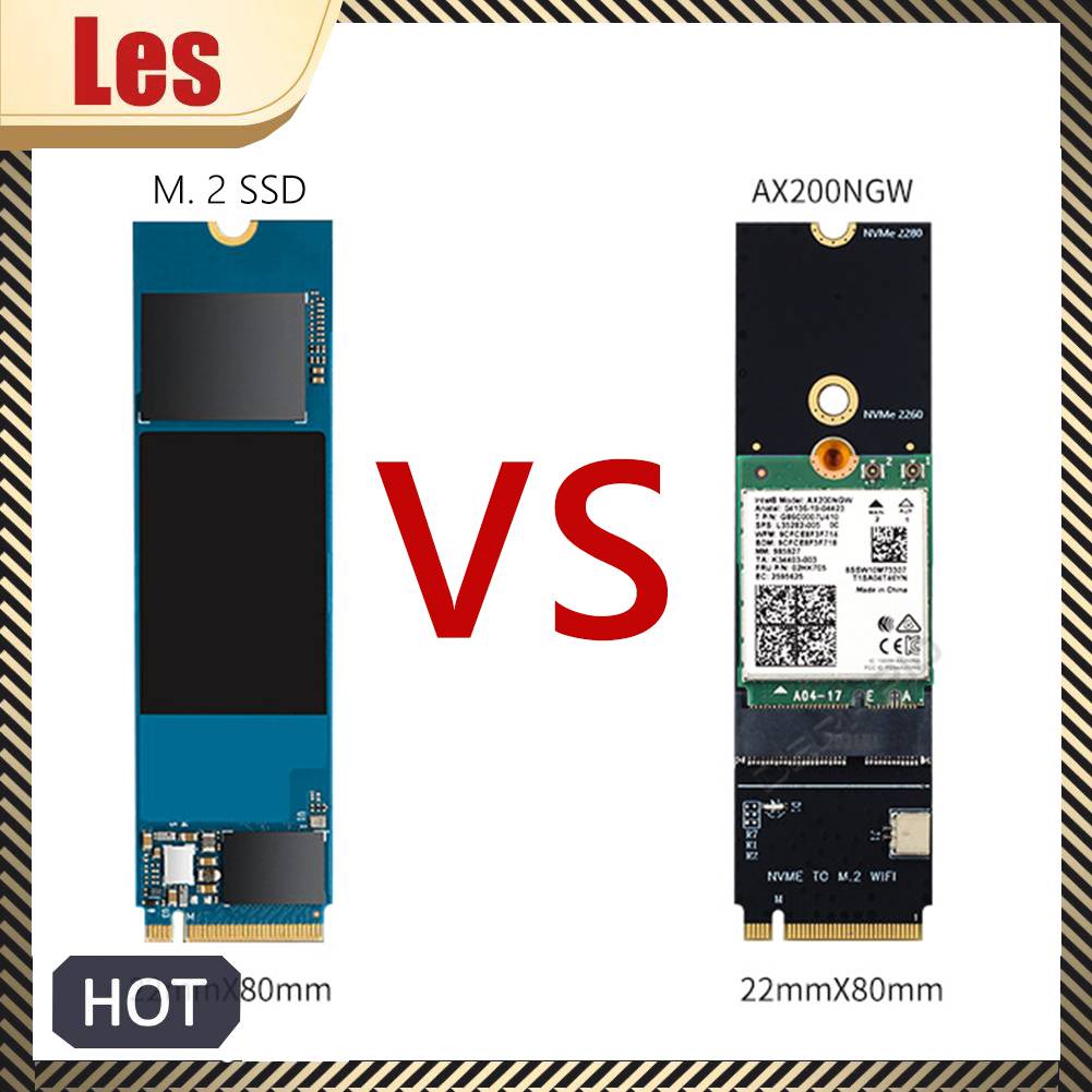 Thẻ WiFi M.2M Key Sang NGFF A + E Cho AX200 9260AC
