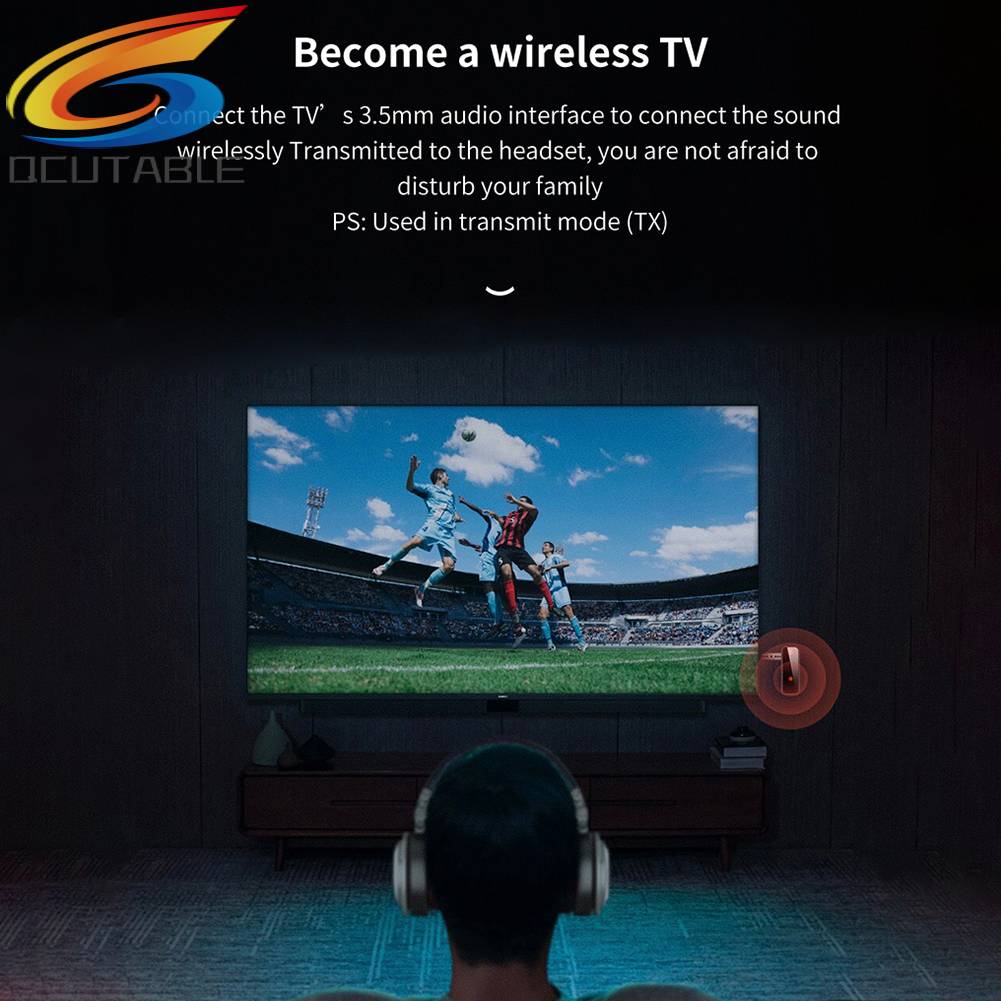 Thiết Bị Truyền Nhận Tín Hiệu Bluetooth 5.0 140mAh Chuyên Dụng Cho Xe Hơi