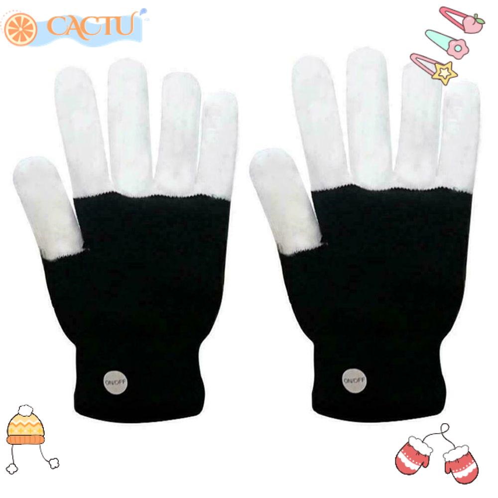 CACTU 1 Cặp Găng Tay Đèn LED Cho Bé Trai Và Bé Gái