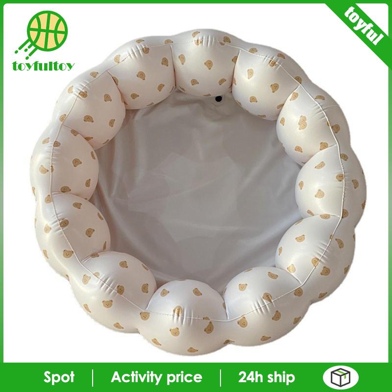 Bể bơi Bơm Hơi Bằng PVC Hình Cánh Hoa Dành Cho Trẻ Em