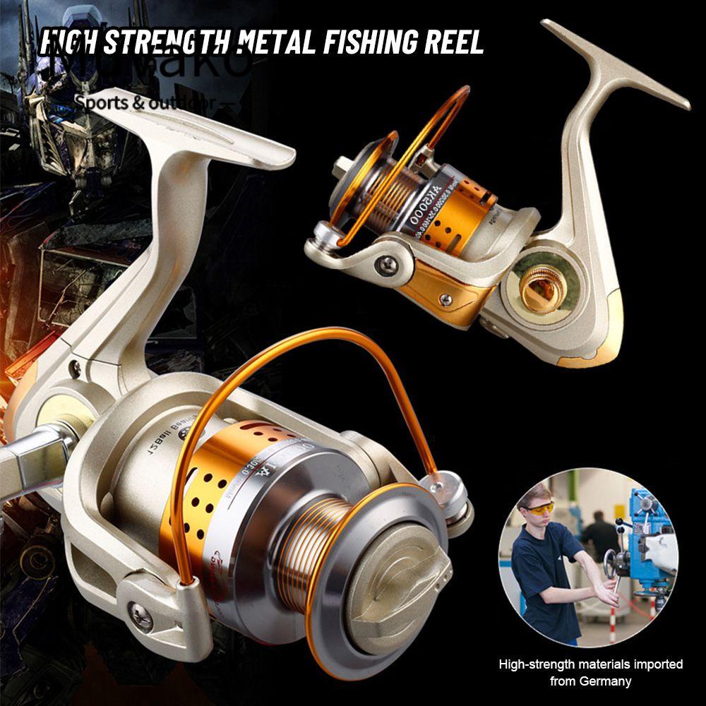 MUVAKO Máy Câu Cá AK1000 Bằng Kim Loại Chất Lượng Cao