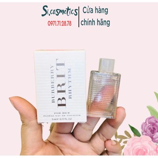 Nước hoa Burberry Brit Rhythm For Her 5ml