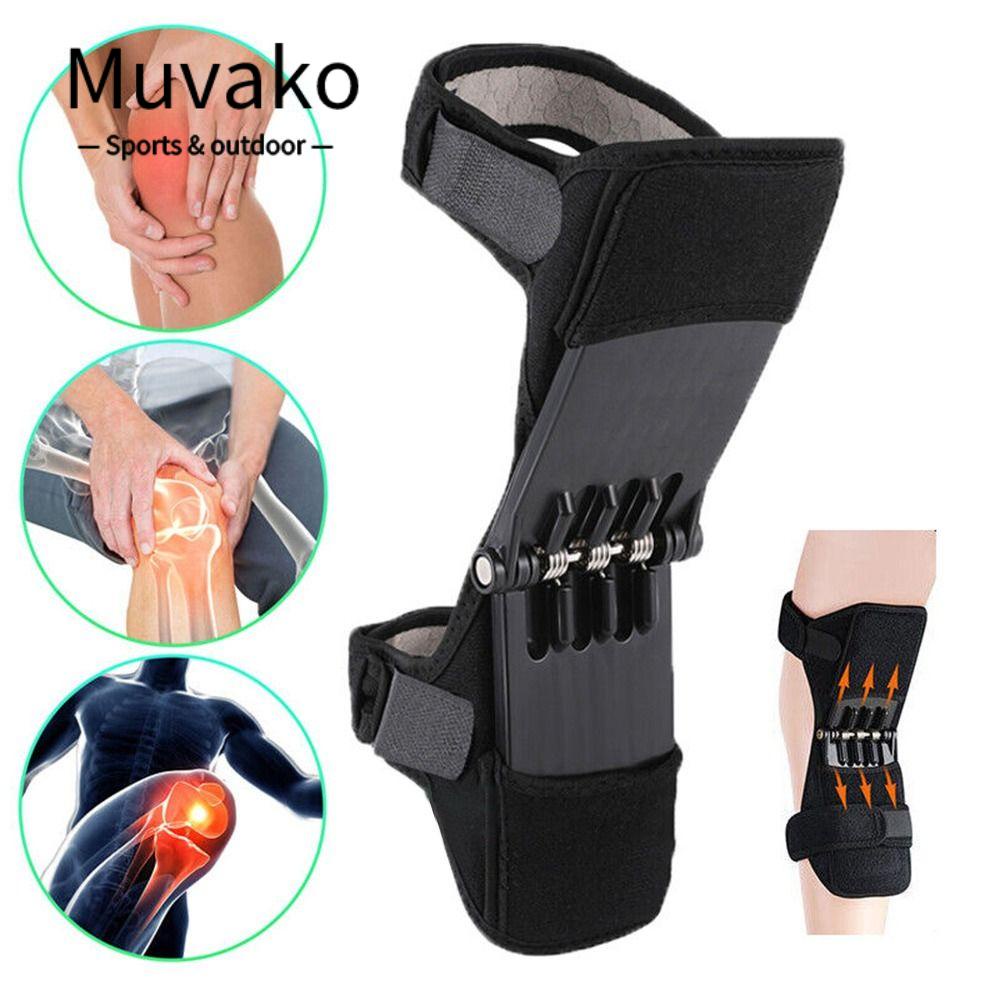 MUVAKO Đai Quấn Bảo Vệ Đầu Gối Hỗ Trợ Giảm Đau Khi Chơi Thể Thao