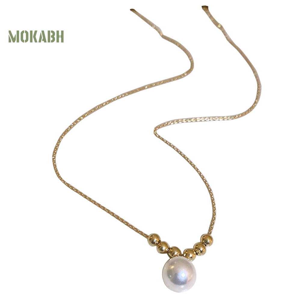 [Mok Abh] Vòng Cổ Choker Màu Sắc Tươi Sáng Không Gây Dị Ứng Thiết Kế Đơn Giản Thân Thiện Với Làn Da Cho Nữ