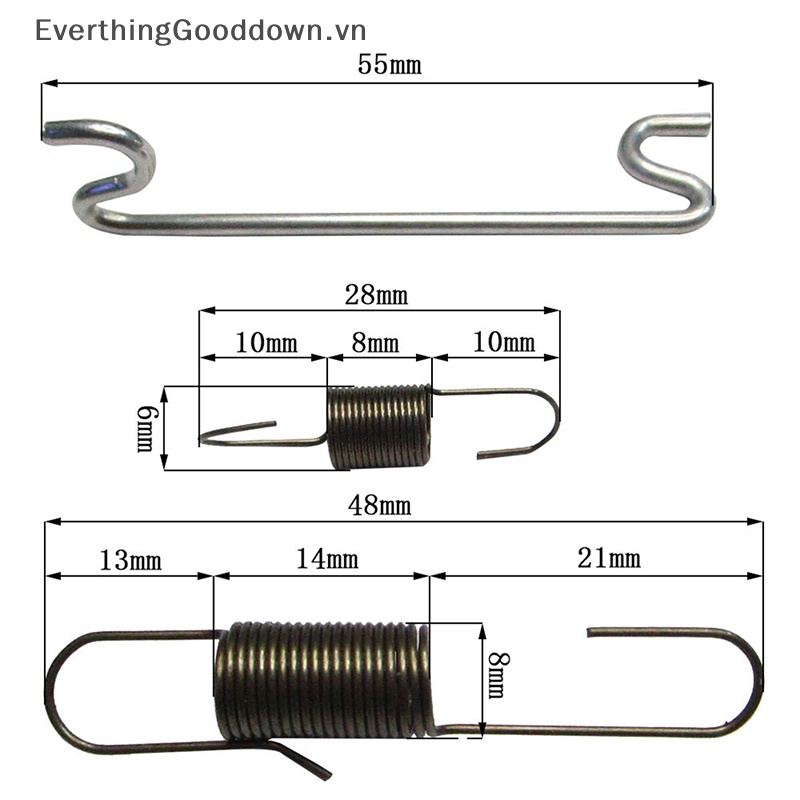 Bộ 3 Lò Xo Cho Bộ Chế Hòa Khí Robin EY20 RGX2400