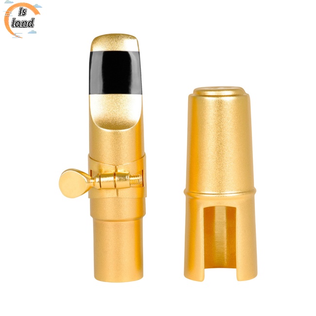 Bộ Miệng Kèn Alto Saxophone Bằng Đồng Thau Mặt Nhám Kèm Túi Đựng Và Kẹp Tiện Dụng