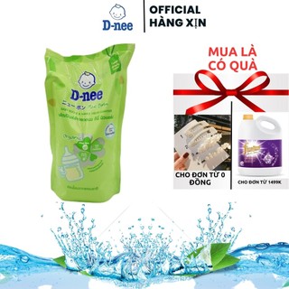 Nước rửa bình sữa d-nee dạng túi 550ml hàng thái ..