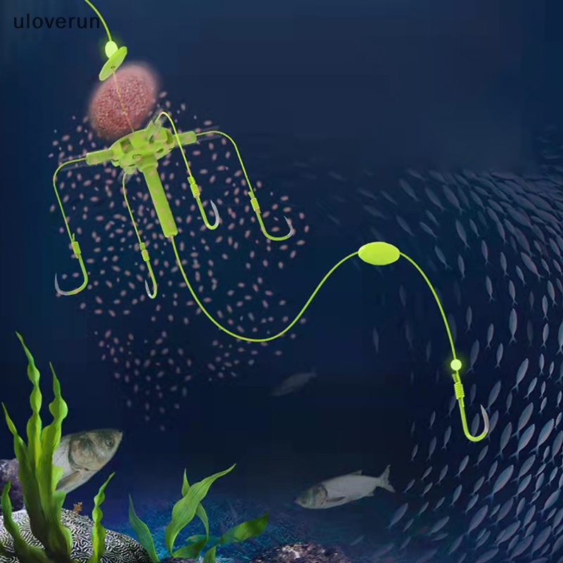 Uloverun Bộ Móc Câu Cá Bằng Thép Carbon Chất Lượng Cao Chống Cháy Nổ