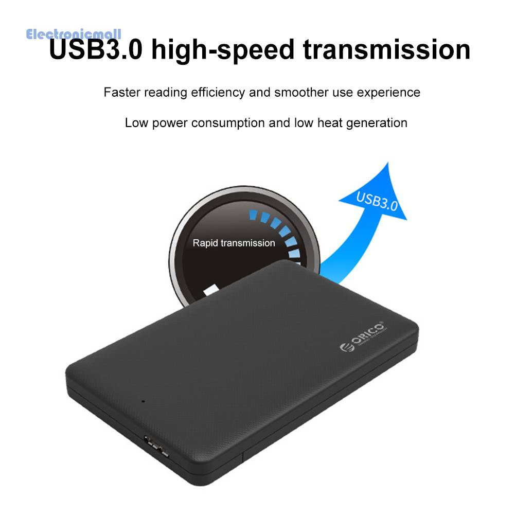 Hộp Đựng Ổ Cứng SATA HDD SSD 5Gbps 5Gbps Cho 2.5inch 9.5mm HDD