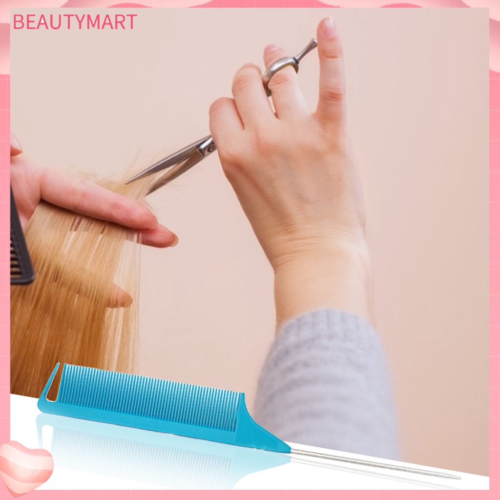 Lược Chải Tóc Chống Tĩnh Điện Cách Nhiệt Có Đuôi Chuột Dành Cho Salon