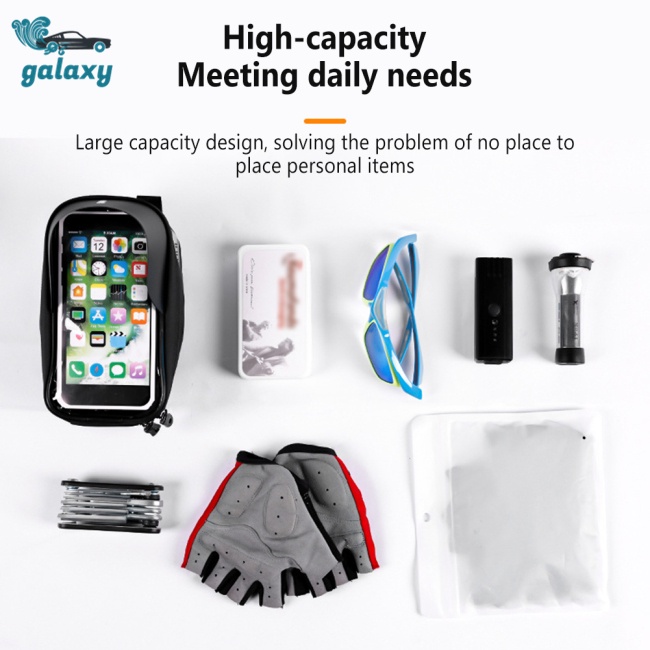 Galaxy Túi Đựng Điện Thoại Chống Thấm Nước Dung Tích Lớn 2l 600d Có Thể Chạm Màn Hình Cảm Ứng