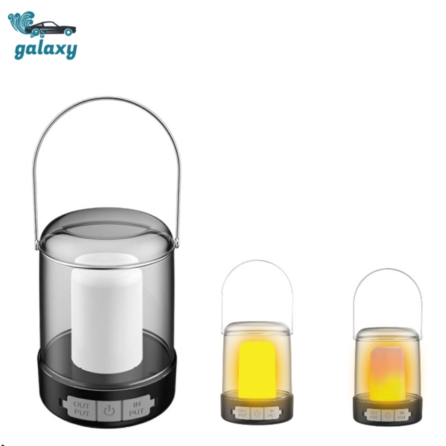 Galaxy Đèn Led Cắm Trại 3 Chế Độ Kèm Sạc Usb Tiện Dụng