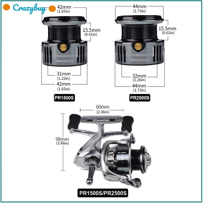 Cr Máy Câu Cá 7 + 1bb Chất Lượng Cao