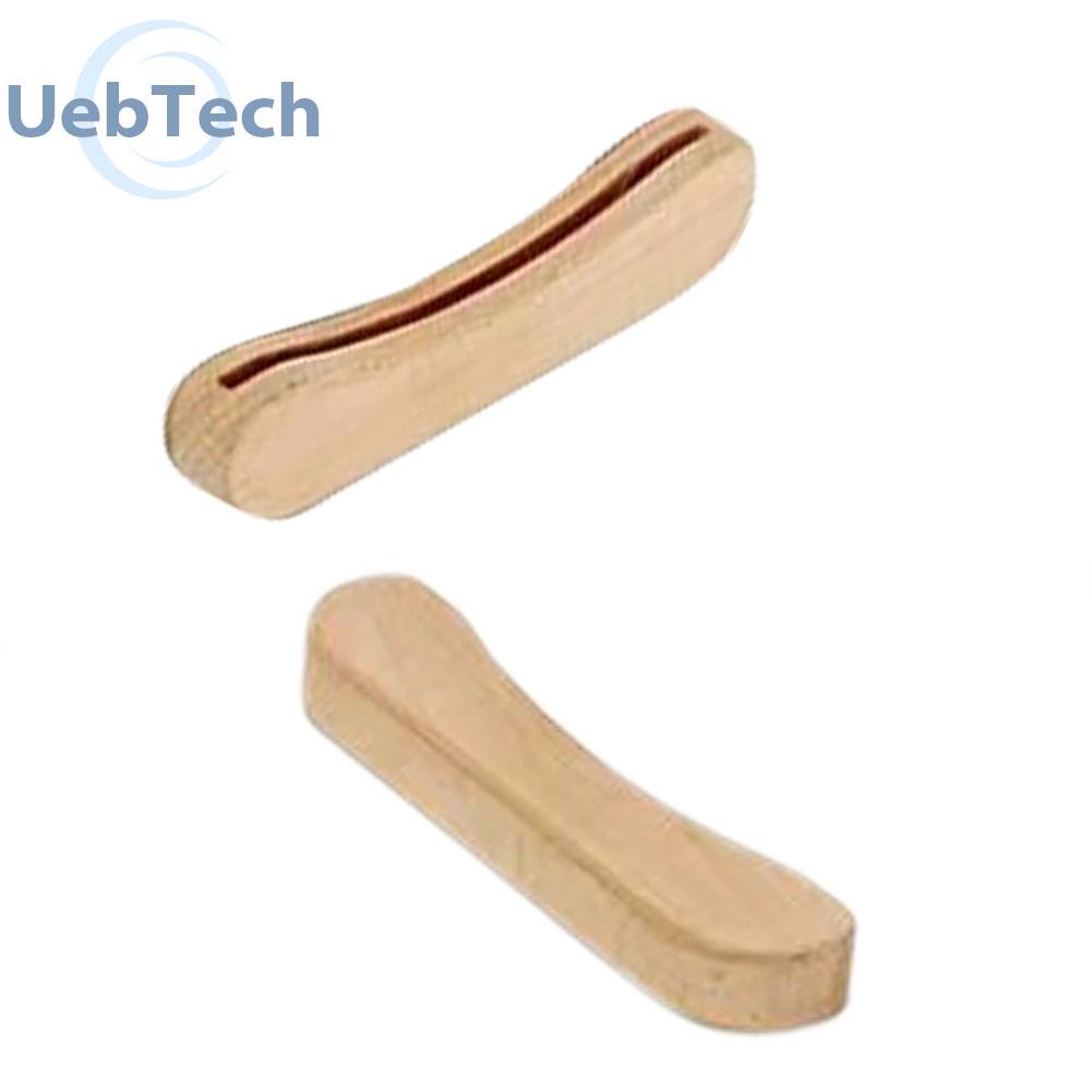 Set 2 Khay Nướng Bánh Có Tay Cầm Bằng Gỗ Chống Bỏng Cho Sân Vườn