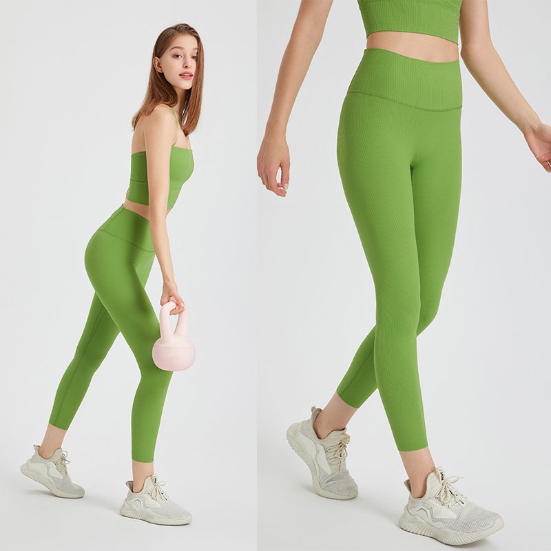 Đồ tập gym Yoga Gồm Áo Cổ Yếm Và Quần Dài MAGGIEYOGA Thời Trang Cho Nữ