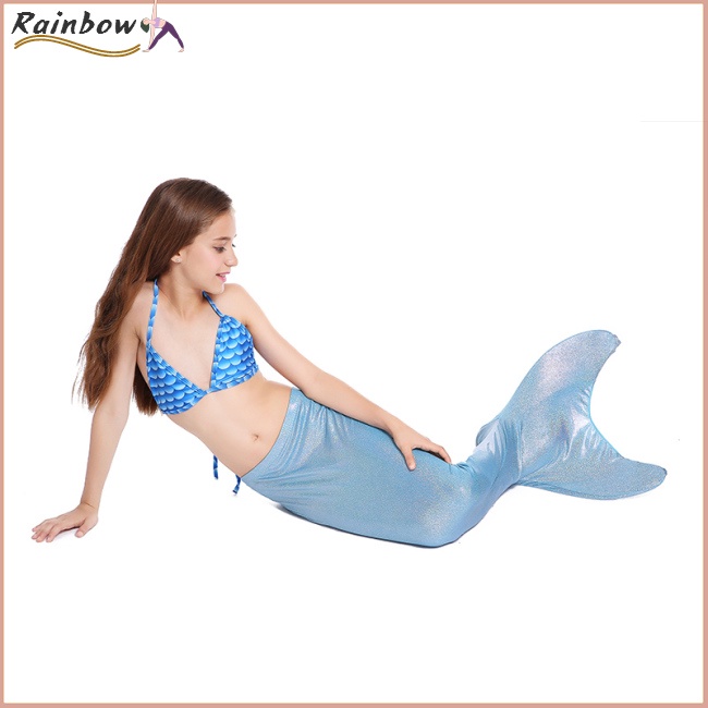 Đồ Bơi Đuôi Nàng Tiên Cá Cho Bé Gái 6-14 Tuổi
