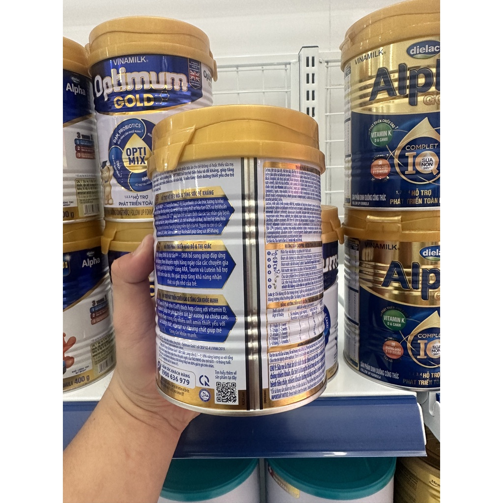 Sữa bột Optimum Gold 1 - lon 400g