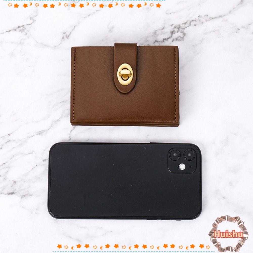 HS Ví Nữ Da PU Trơn Thời Trang Hàn Quốc