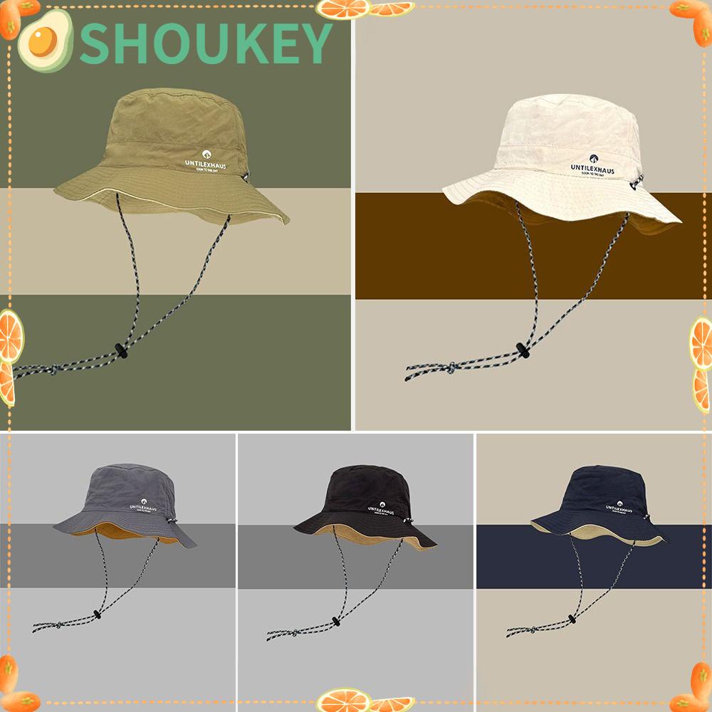 Nón Vành Tròn Họa Tiết Rằn Ri Thời Trang Leo Núi Unisex Mới