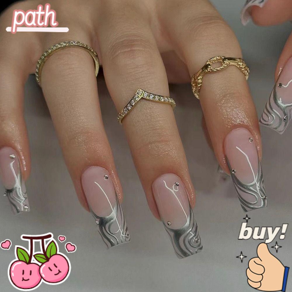 Móng Tay Giả Che Phủ Toàn Diện Có Thể Tháo Rời Thời Trang Cho Nữ Múa Ba Lê