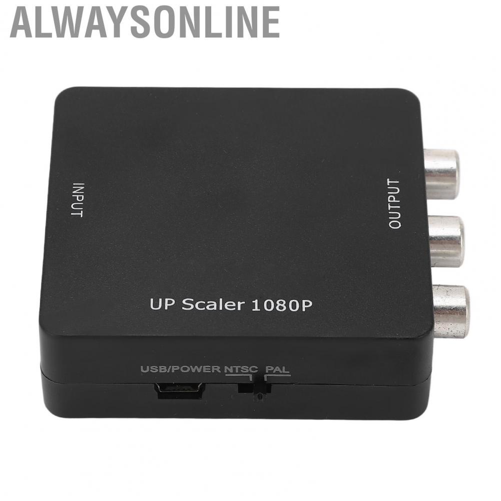 Alwaysonline HD To AV Converter Multimedia Interface Video Splitter 1080P