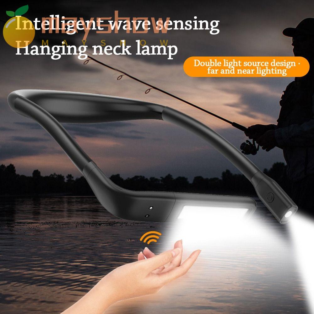 MAYSHOW Đèn Đọc Sách USB Đeo Cổ Rảnh Tay Chất Lượng Cao Dùng Khi Đi Cắm Trại