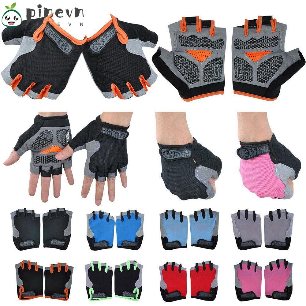 PINEVN Găng Tay Chạy Xe Đạp Bằng Silicone GEL Chống Trượt Cho Nam Và Nữ