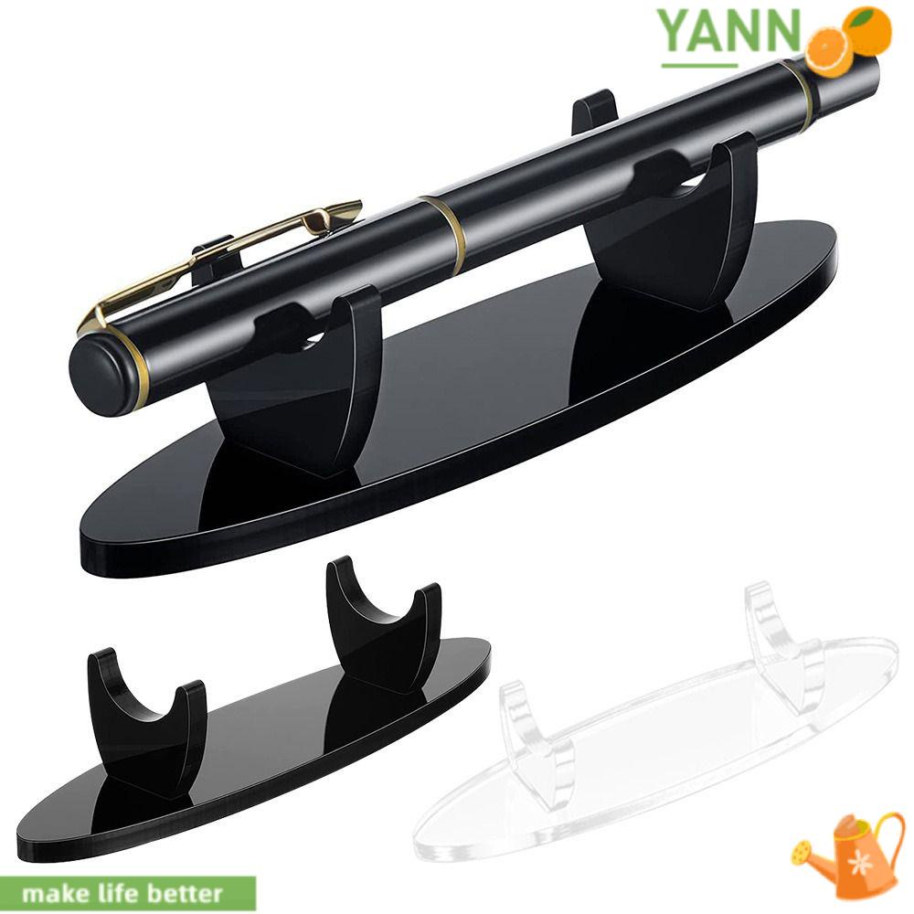 YANN1 Giá Đỡ Bút / Cọ Trang Điểm Bằng Chất Liệu Acrylic Siêu Bền