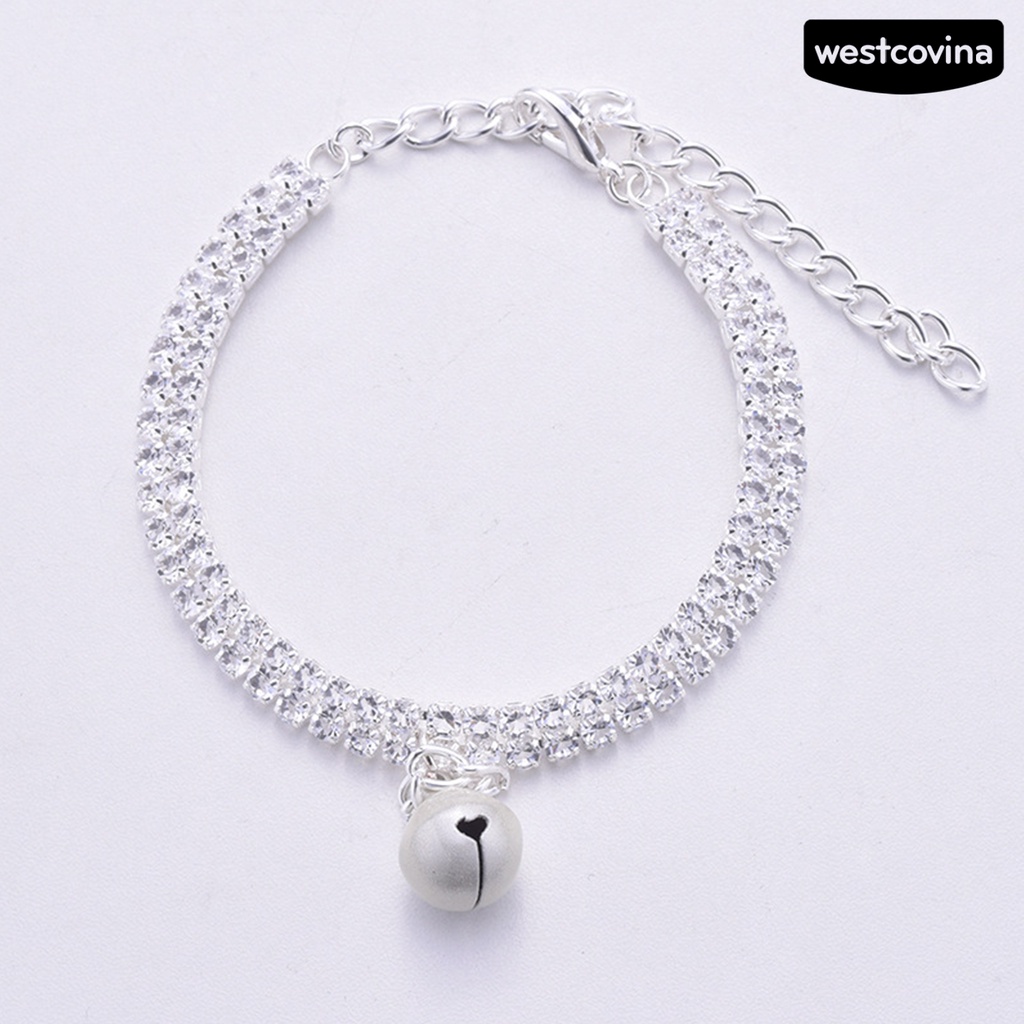 [COD]♞Vòng Cổ Đính Đá Thanh Lịch Dành Cho Thú Cưng