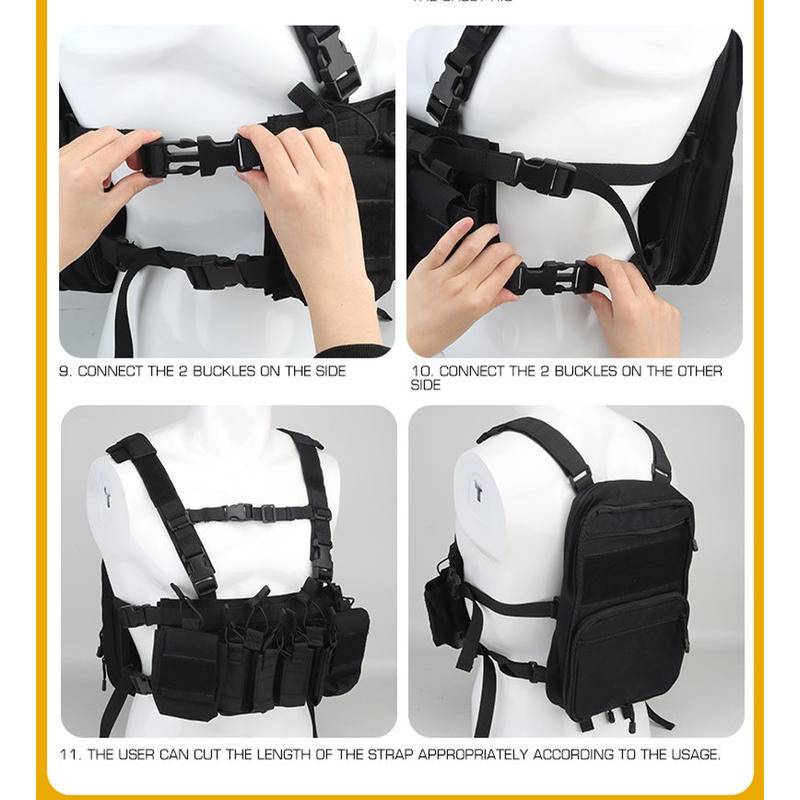 WoSportT Tactical Backpack Lightweight MOLLE System External Bag Camo