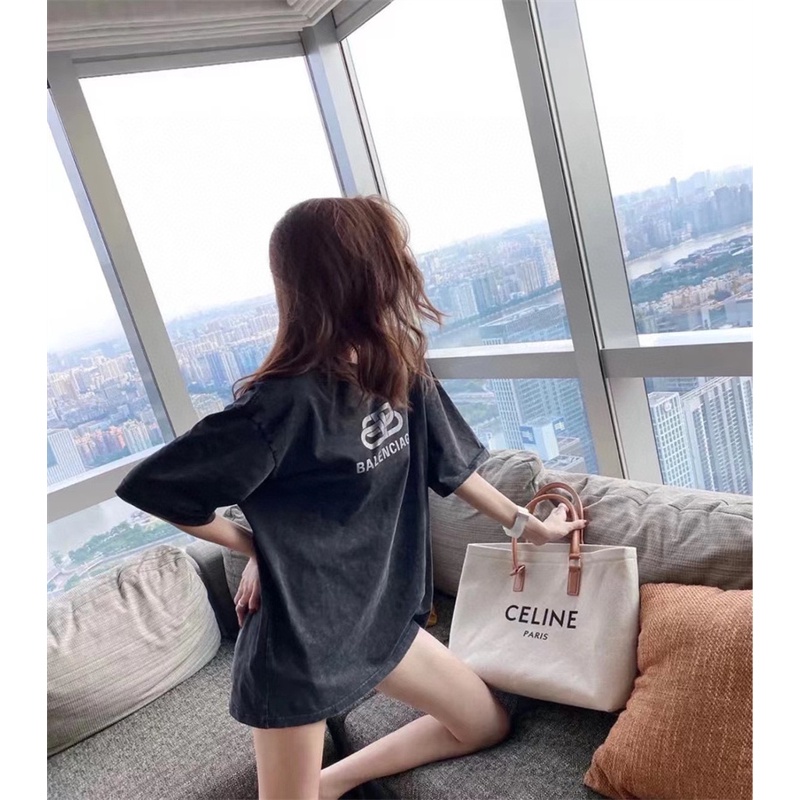 Ba - Áo Unisex Tay Ngắn Có Khóa Cài Nặng Công Nghiệp Mới