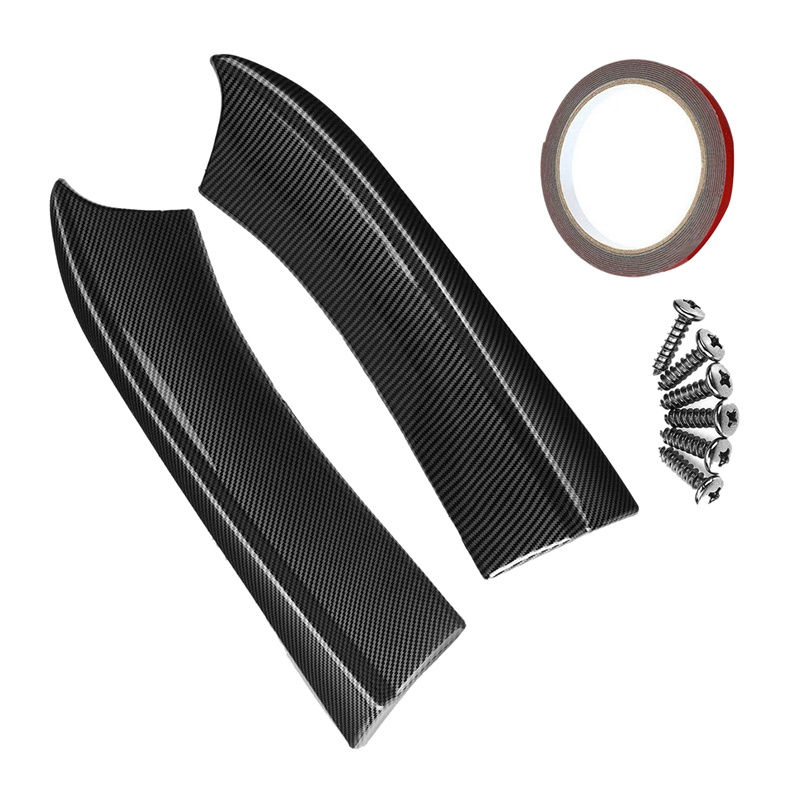 1 Cặp Vỏ Bảo Vệ Tấm Chắn Bùn Phía Sau Xe Hơi Dodge Charger SRT RT SXT 2015 +