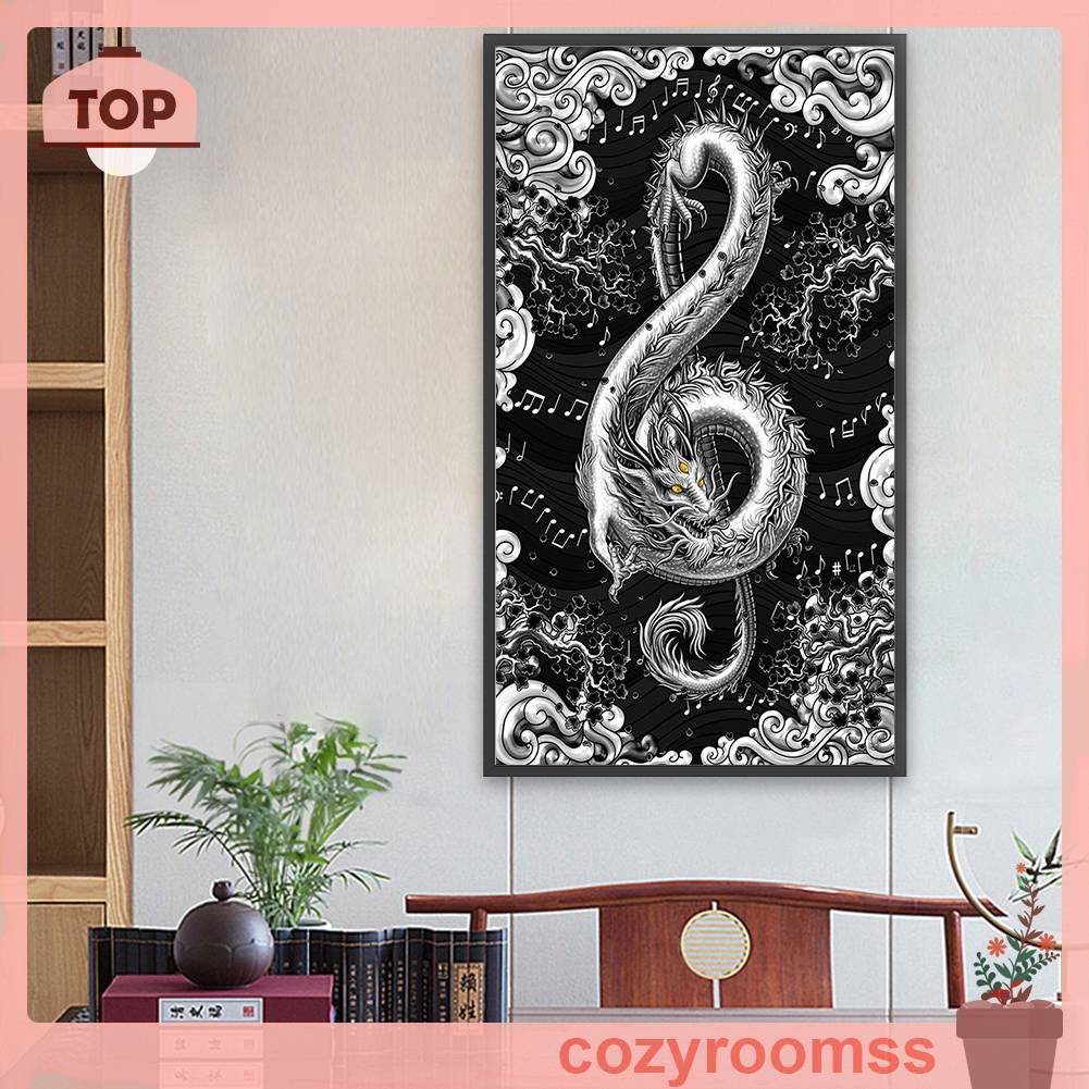 Tranh Đính Đá Kim Cương Toàn Bộ 5D DIY Hình Vẽ Động Vật