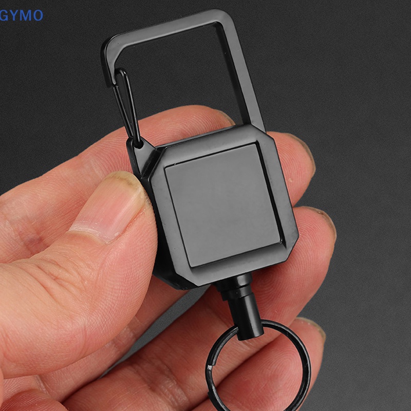 1 Móc Khóa Dây Thép Resin Cao Cấp Có Thể Thu Gọn Tiện Dụng