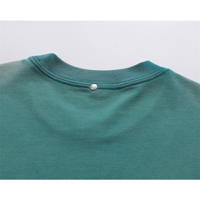 Áo Thun G88- Tay Ngắn Cổ Tròn Màu Sắc gradient Phong Cách retro