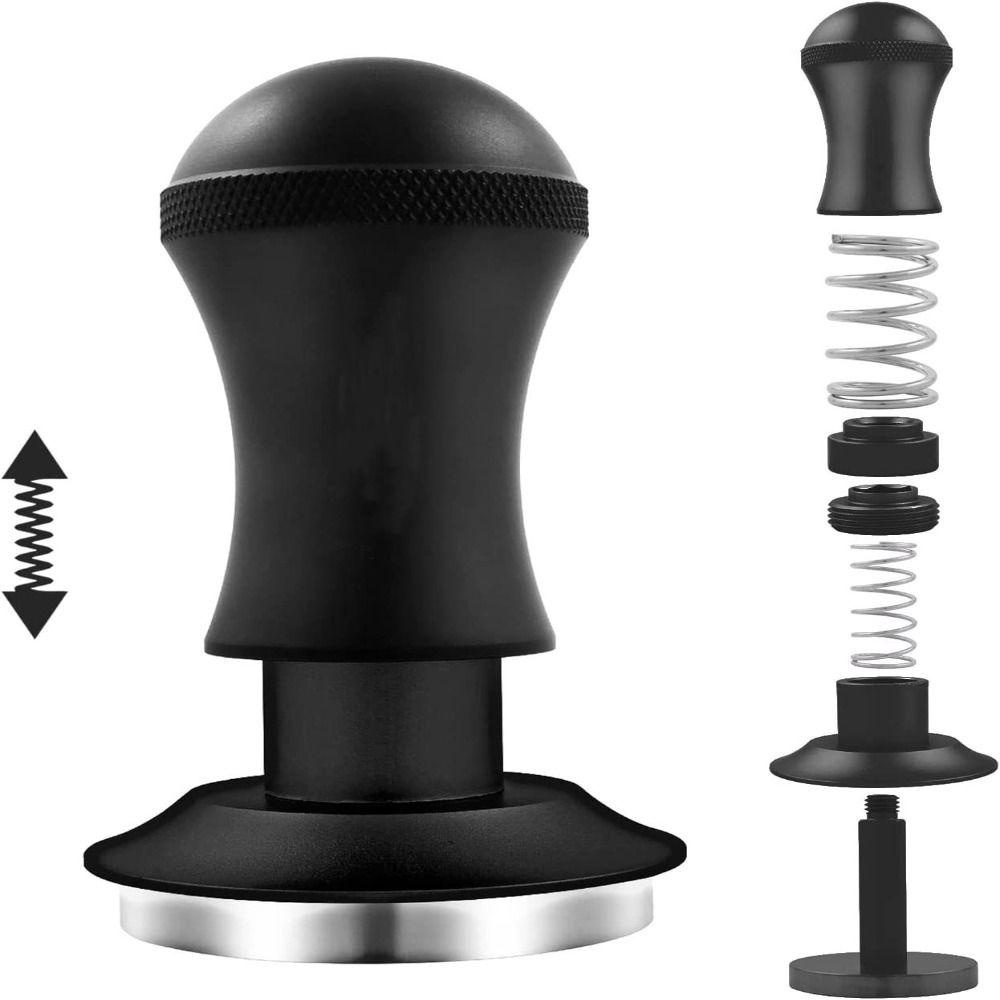 ESPO Dụng Cụ Nghiền Cà Phê Espresso Bằng Thép Không Gỉ 51mm Màu Đen / Bạc 3.94 * 2 Inch