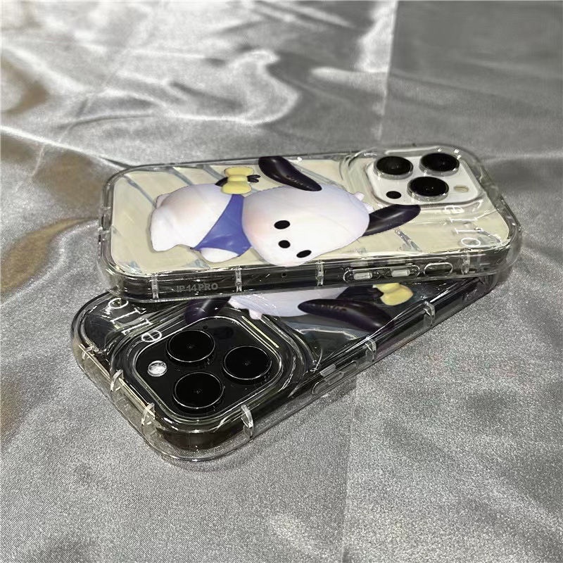 Ốp Điện Thoại Mềm Trong Suốt In Hình Chó Pacha 7sins Dễ Thương Cho Iphone 14Promax 11 / plus / Apple 1312 / 8 Xr A6QS