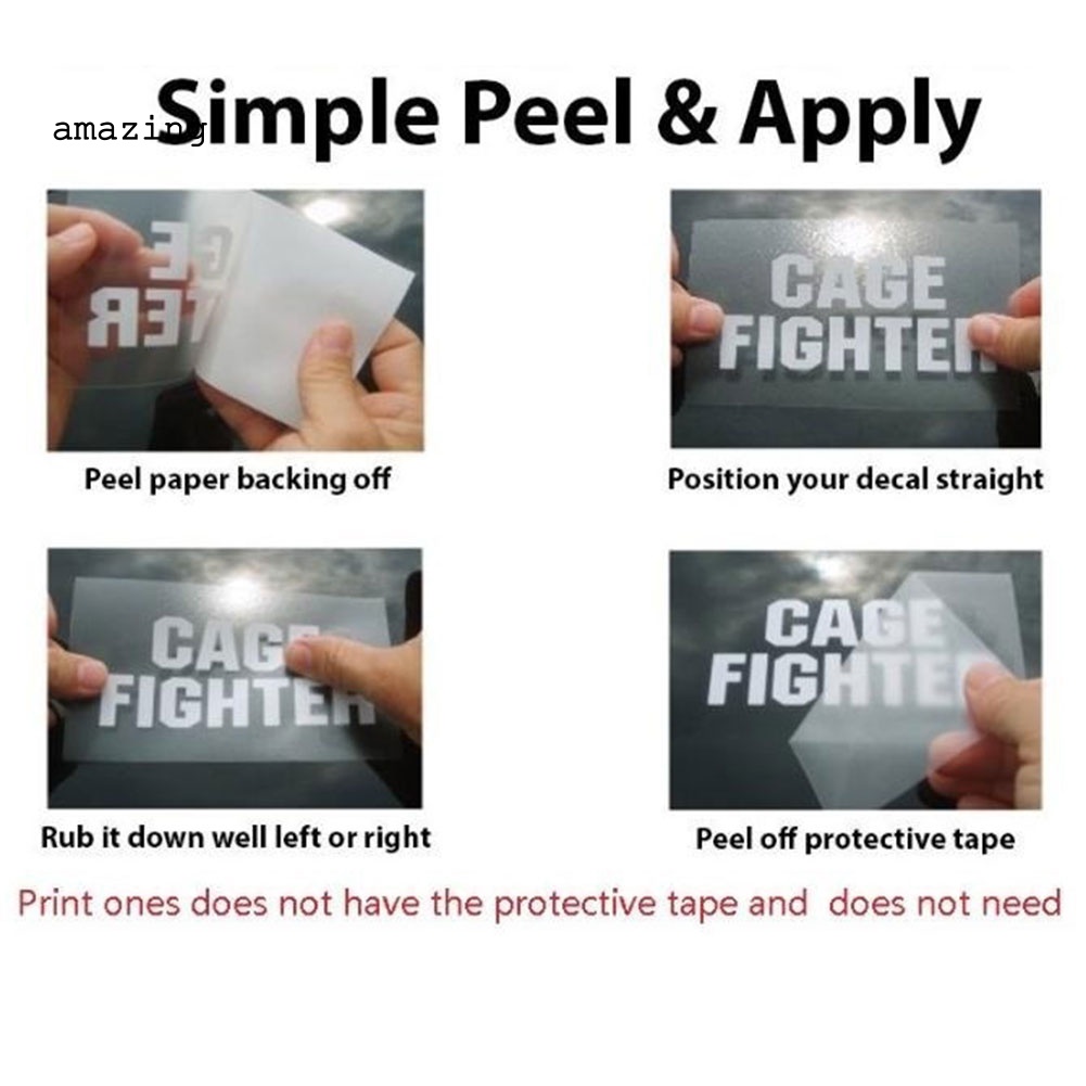 Chữ Raiders Dán Trang Trí Xe Hơi SUV Phản Quang Độc Đáo