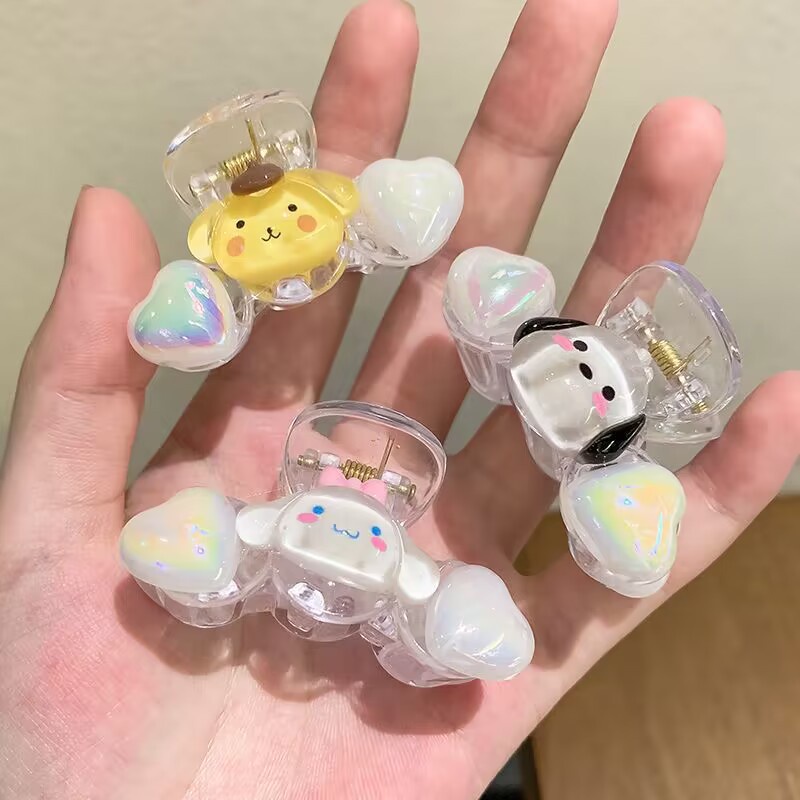 Kẹp Tóc Sanrio Họa Tiết Hoạt Hình Phong Cách Hàn Quốc 2023